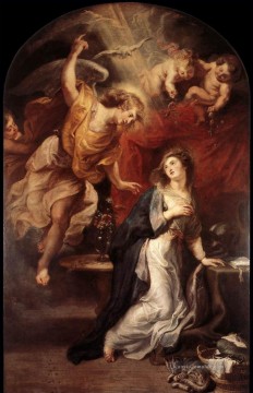  Paul Malerei - Verkündigung 1628 Barock Peter Paul Rubens
